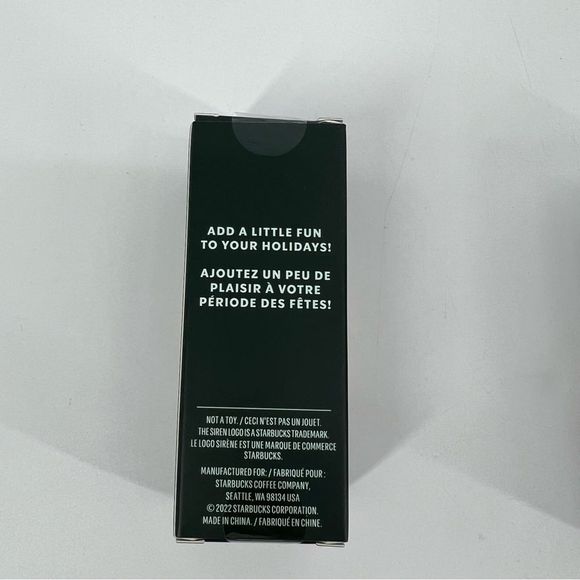 Starbucks Ornament Keychains Holiday 2022 Pink (Sangria) & Gold - Picture 2 of 2